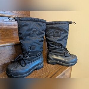 Vintage Sorel Chunky Snow Lion Boots Size 6 Women's Winter Boots As New
